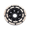 Fileira dobro preta 115mm Diamond Cup Wheel Sintered de moedura