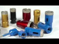 Tile Marble 50mm Diamond Core Drill Bit Dry Use Tool Hole Triangle Shank