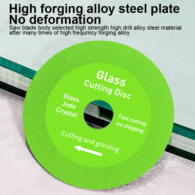 Polegada Diamond Cutting Blade Disc do vidro 4 100mm ultra fino