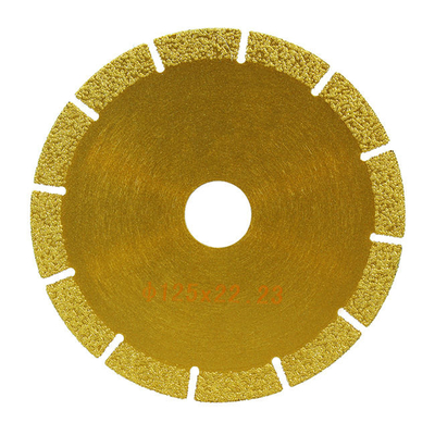 o vácuo universal de Diamond Saw Tools Cutting Disc do segmento de 10mm soldou