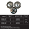 CE de alumínio de Diamond Cup Grinding Wheel da alvenaria 4 da matriz