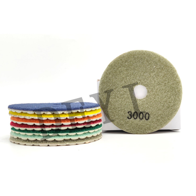 Lixamento do granito do mármore de 50 Grit Diamond Stone Polishing Pads For